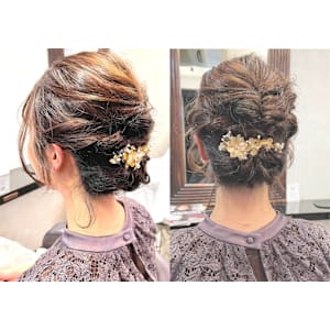 【パーティー・忘年会・新年会・初詣】 特別の日のヘアーセット