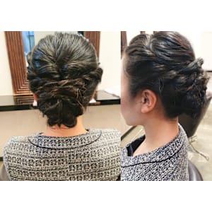 【パーティー・忘年会・新年会・初詣】 特別の日のヘアーセット