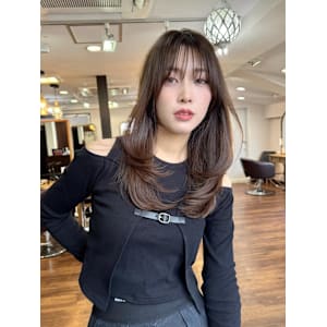 レイヤーカットレイヤーロング韓国吉祥寺