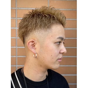 【大村指名】メンズカット/フェード/ブリーチカラー