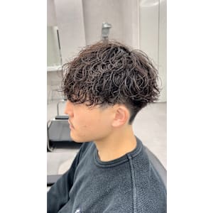 波巻きスパイラルパーマツイストスパイラルパーマ韓国マッシュ