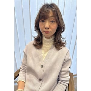 くびれ小顔ミディアム×キャラメルブラウン - LINKS 東戸塚店【リンクス】掲載中