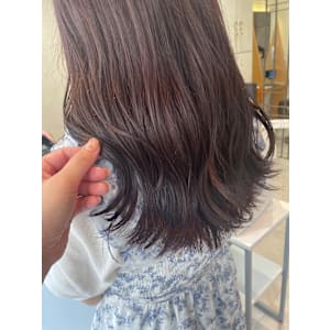 ナチュラルラベンダーブラウン×小野ふゆり