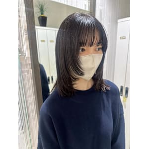 顔まわりザクザクレイヤー