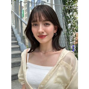 髪質改善.グレージュウェットヘア美髪*Zina西新