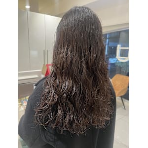 ロングハスパイラルパーマ