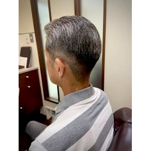 オールバックスタイル