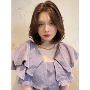 髪質改善毛先ワンカールレイヤーカットボブZina千早