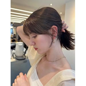 髪質改善グレージュボブ美髪*Zina池袋サンシャイン通り