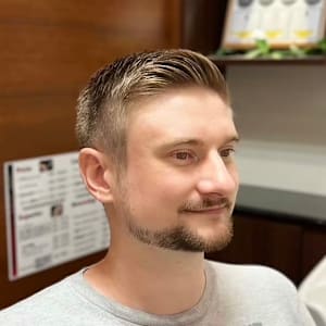 ショート/フェード/バーバースタイル/上げ/神保町