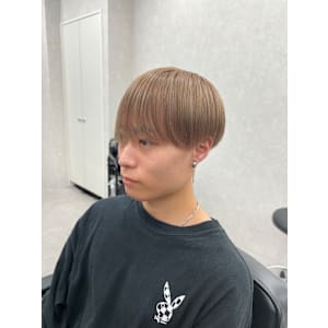 ワンブリーチでできるミルクティーカラー