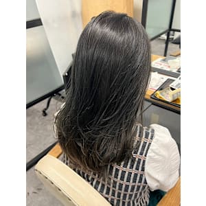 透明感カラー×ローレイヤー