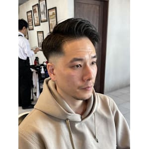 【30代 男性】ロンドン七三フェード（大宮/バーバー）