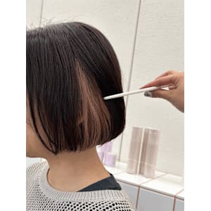 《花屋併設》インナーカラー