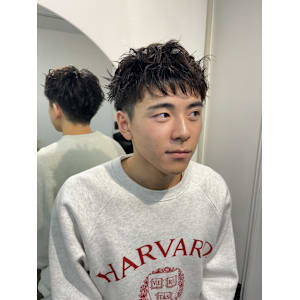 メンズパーマ/ツイスパ/波巻き/ニュアンスパーマ/ピンパーマ