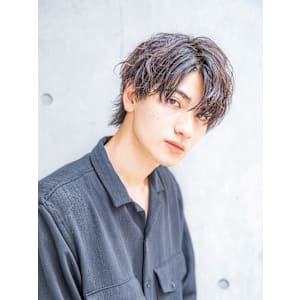 【小久保style】メンズカットツーブロックツイストウルフ