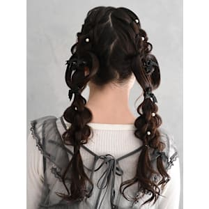 ハートツインテールアレンジ