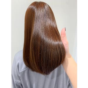 《N° blao 名古屋栄》髪質改善ヘアケアロング艶髪カラー