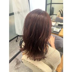 《N° blao 名古屋栄》くびれ巻きくすみコーラルブラウン