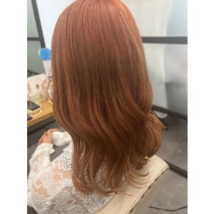 《N° blao 名古屋栄》髪質改善艶髪オレンジベージュ