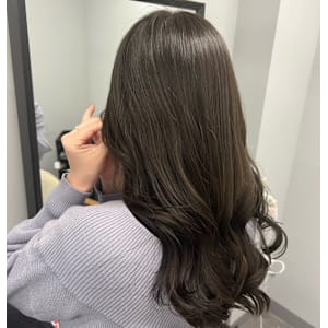 韓国大人可愛いゆる巻きウェーブヘア