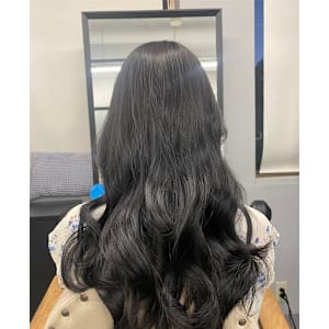 ゆる巻き大人可愛い＊暗めアッシュグ