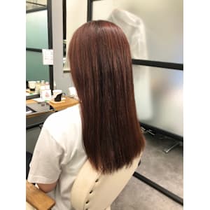 さらさら髪◎大人可愛いチェリーレッ