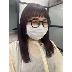 《N° blao 名古屋栄》ぱつっとラインヘア＊オン眉バング