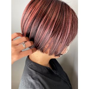 逆インナーチェリーレッドアンブレラ