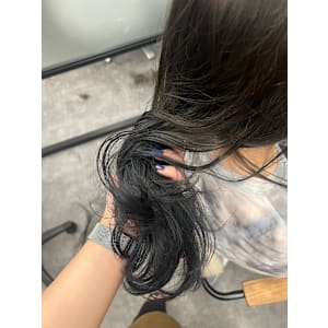 色落ち綺麗に◎ネイビーグラデーショ