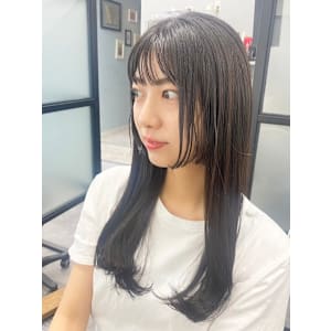 韓国風顔まわりカット＊軽め姫カット