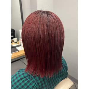 深めカラーが可愛い◎艶髪カラーチェリーレ