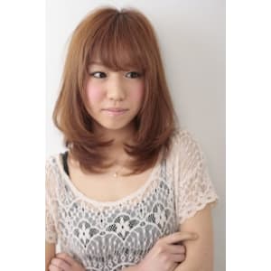 ナチュ可愛ストレート