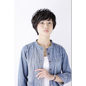 動きのあるエアリーショート