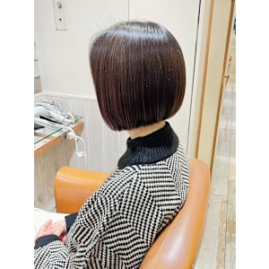 【Ｎｅｏｌｉｖｅｋｕｔａ町田店】切りっぱなしボブ
