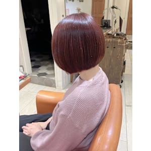 【Ｎｅｏｌｉｖｅｋｕｔａ町田店】切りっぱなしボブ