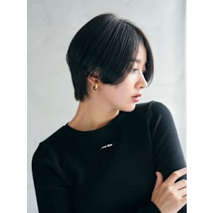 髪質改善ワンレンショートボブ美髪*Zina船橋南口