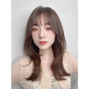 髪質改善セミロングボブルフカット美髪*Zina船橋南口