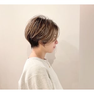 ３Dカラー外国人風ショート