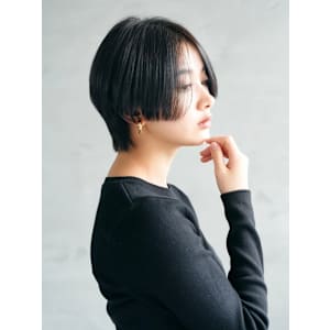 髪質改善黒髪ボブルフ美髪*ZinZina高田馬場