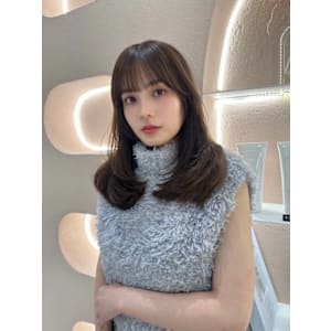 髪質改善秋色黒髪マロンブラウン美髪*Zina高田馬場