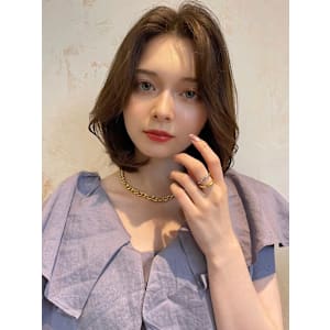 髪質改善前髪なしレイヤーカットボブ美髪*Zina船橋