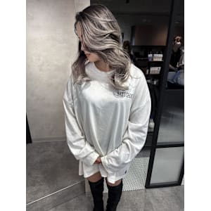 ★プラチナシルバー系エアタッチバレイヤージュ★