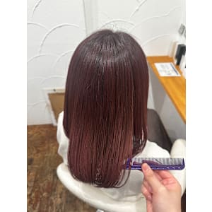 ダブルカラー　チェリーレッド