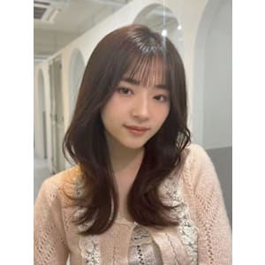 髪質改善ワンホンレイヤーセミロング*Zina銀座