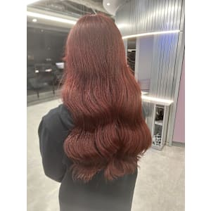 《Xena ria》ブリーチ1～2回でできる明るめレッド