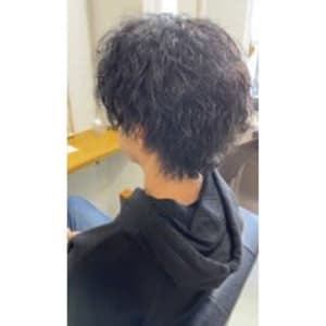 ラフなツイストスパイラルパーマ