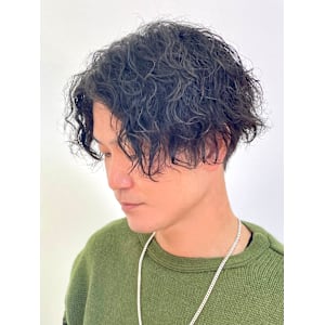 サーフカールパーマ(波巻きツイストパーマ)