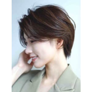 ショート/ボブ/外はね/ショートボブ/薬院