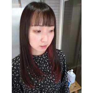 インナーカラー／顔周りレイヤー